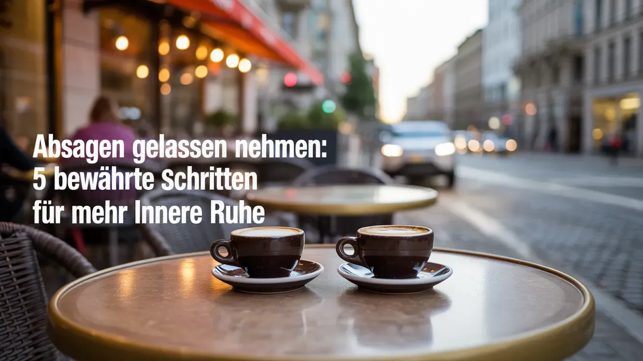 Absagen gelassen nehmen: 5 bewährte Schritte für mehr innere Ruhe